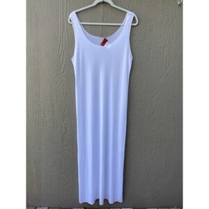 Missoni Vintage Sheer Nightgown Women's size 42 White Long Polyester Italy‎ 56"